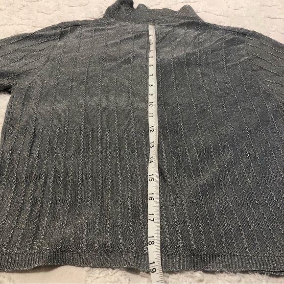 y2k slinky silver lurex top - Picture 7 of 15